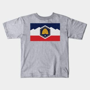 New state flag of Utah Kids T-Shirt